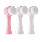 3D Dual-Sided Soft Silicone Facial Cleansing Brush