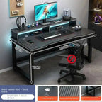 Standing Shelf Living Room Office Desk Storage Floor Metal Arbenic Computer Desks European Black Mesa De Escritorio Furniture
