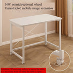Folding computer desk desk removable table home student study table bedroom bedside table writing table desk