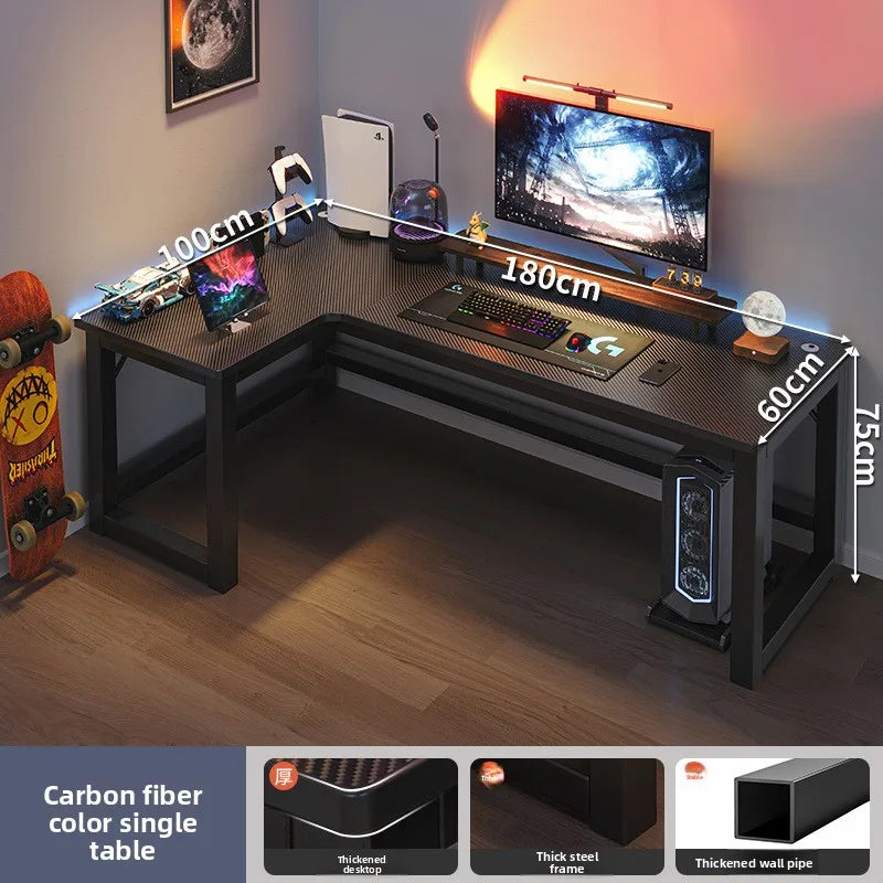 Computer desk Home corner table Study table Office writing desk E-sports