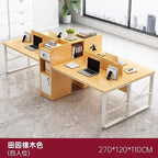 78 Inch Extra Long Desk, Double Desk with 2 Drawers, Two Person Desk Long Computer Desk with Storage Shelves, Writing Table