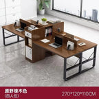 78 Inch Extra Long Desk, Double Desk with 2 Drawers, Two Person Desk Long Computer Desk with Storage Shelves, Writing Table
