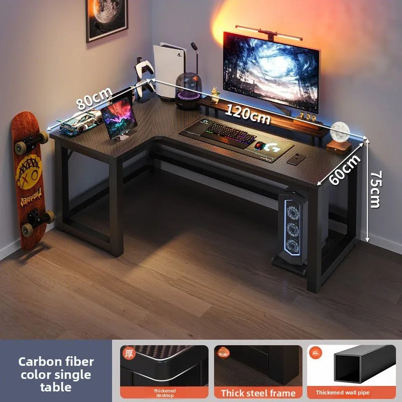 Computer desk Home corner table Study table Office writing desk E-sports
