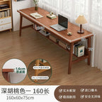 Long Narrow Table Against The Wall Rectangular Desk Double Desk Home Computer Table Solid Wood Leg Workbench