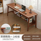Long Narrow Table Against The Wall Rectangular Desk Double Desk Home Computer Table Solid Wood Leg Workbench