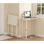 Folding computer desk desk removable table home student study table bedroom bedside table writing table desk