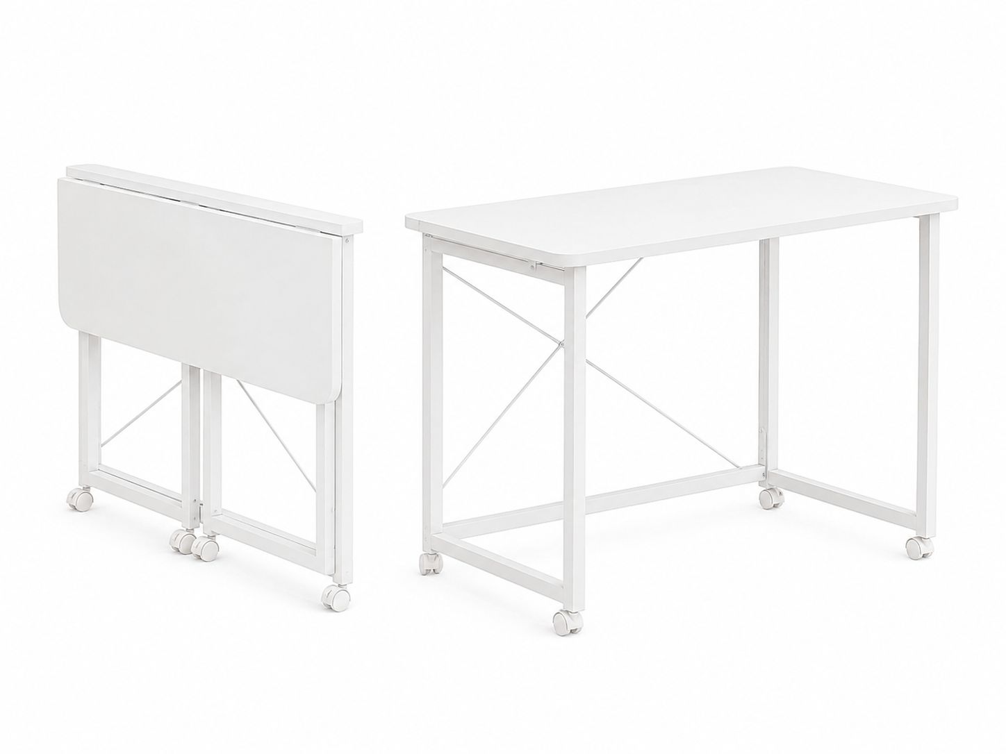 Folding computer desk desk removable table home student study table bedroom bedside table writing table desk