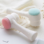 3D Dual-Sided Soft Silicone Facial Cleansing Brush