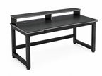 Standing Shelf Living Room Office Desk Storage Floor Metal Arbenic Computer Desks European Black Mesa De Escritorio Furniture